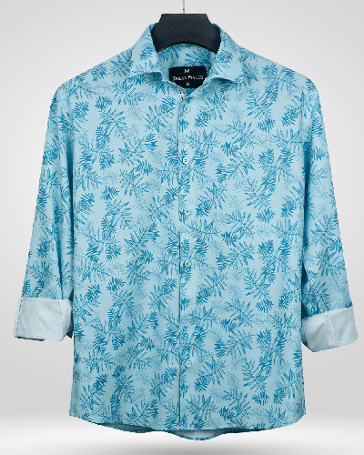 Luxury Print Stretch Shirt